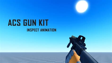 Just write your name and the weapons plus a short description of why you think they are good (if possible also link the page to the gun My favourite weapons. . Roblox acs guns